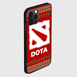 Чехол для iPhone 12 Pro Dota new year, цвет: 3D-черный — фото 2