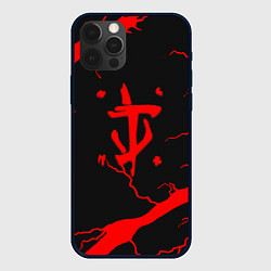 Чехол для iPhone 12 Pro Doom storm steel, цвет: 3D-черный