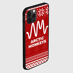 Чехол для iPhone 12 Pro Новогодний Arctic Monkeys, цвет: 3D-черный — фото 2