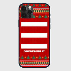 Чехол для iPhone 12 Pro OneRepublic new year, цвет: 3D-черный