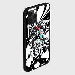 Чехол для iPhone 12 Pro Rick Sanchez - we are Venom meme, цвет: 3D-черный — фото 2