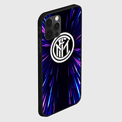 Чехол для iPhone 12 Pro Inter neon energy, цвет: 3D-черный — фото 2