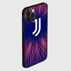 Чехол для iPhone 12 Pro Juventus red energy, цвет: 3D-черный — фото 2