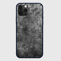 Чехол для iPhone 12 Pro Абстракция - gray wall, цвет: 3D-черный