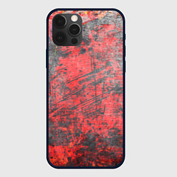 Чехол для iPhone 12 Pro Абстракция - grunge vibe, цвет: 3D-черный