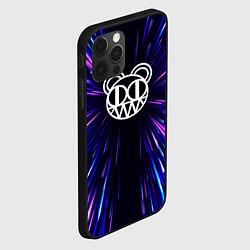 Чехол для iPhone 12 Pro Radiohead neon energy, цвет: 3D-черный — фото 2