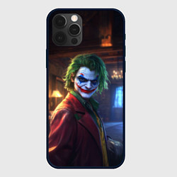 Чехол для iPhone 12 Pro Джокер на улице, цвет: 3D-черный