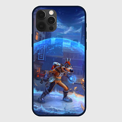 Чехол для iPhone 12 Pro Мегавольт, цвет: 3D-черный
