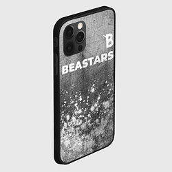 Чехол для iPhone 12 Pro Beastars - grey gradient посередине, цвет: 3D-черный — фото 2