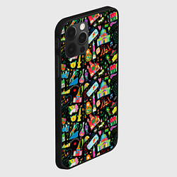 Чехол для iPhone 12 Pro Путешествие в Санкт-Петербург, цвет: 3D-черный — фото 2
