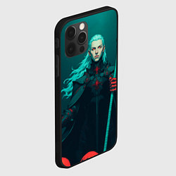 Чехол для iPhone 12 Pro Седовласый некромант, цвет: 3D-черный — фото 2