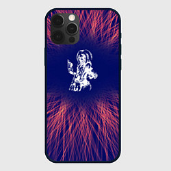 Чехол для iPhone 12 Pro Iron Maiden red energy, цвет: 3D-черный