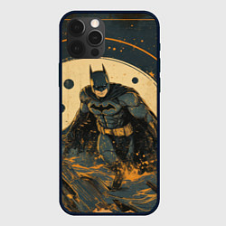 Чехол для iPhone 12 Pro Бэтмен крадется, цвет: 3D-черный