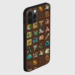 Чехол для iPhone 12 Pro Все навыки в героях 3, цвет: 3D-черный — фото 2