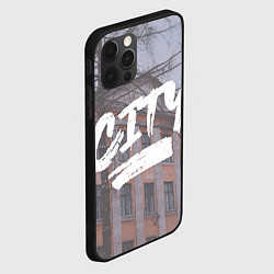 Чехол для iPhone 12 Pro City, Кемерово, цвет: 3D-черный — фото 2