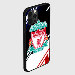 Чехол для iPhone 12 Pro Liverpool geometry sport, цвет: 3D-черный — фото 2
