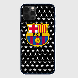 Чехол для iPhone 12 Pro Barcelona звезды, цвет: 3D-черный