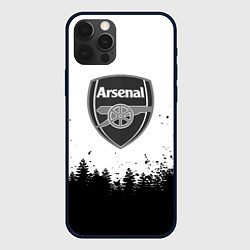 Чехол для iPhone 12 Pro Arsenal черный лес, цвет: 3D-черный