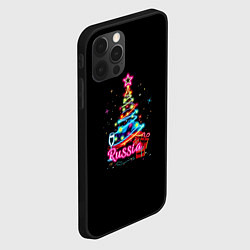 Чехол для iPhone 12 Pro Christmas tree gifts, цвет: 3D-черный — фото 2