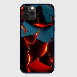 Чехол для iPhone 12 Pro Orange glow, цвет: 3D-черный