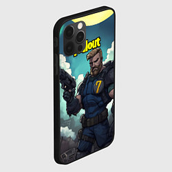 Чехол для iPhone 12 Pro Fallout седьмой, цвет: 3D-черный — фото 2