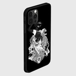 Чехол для iPhone 12 Pro Резе демон бомба Человек бензопила, цвет: 3D-черный — фото 2