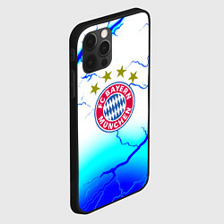 Чехол для iPhone 12 Pro Бавария Мюнхен молнии, цвет: 3D-черный — фото 2