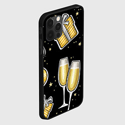 Чехол для iPhone 12 Pro Новогодний вайб, цвет: 3D-черный — фото 2