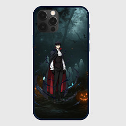 Чехол для iPhone 12 Pro Вампир Сон Джин-Ву - Поднятие уровня в одиночку ан, цвет: 3D-черный