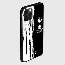 Чехол для iPhone 12 Pro Tottenham Hotspur белые краски, цвет: 3D-черный — фото 2