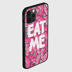 Чехол для iPhone 12 Pro Eat me, Homer, цвет: 3D-черный — фото 2