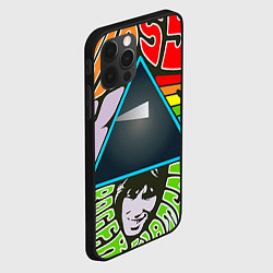 Чехол для iPhone 12 Pro Pink Floyd, цвет: 3D-черный — фото 2