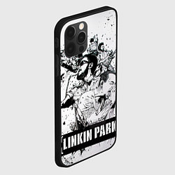 Чехол для iPhone 12 Pro Linkin Park, цвет: 3D-черный — фото 2