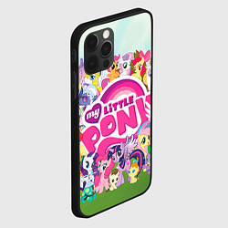 Чехол для iPhone 12 Pro My Little Pony, цвет: 3D-черный — фото 2