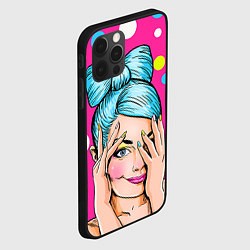 Чехол для iPhone 12 Pro POP ART, цвет: 3D-черный — фото 2