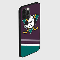 Чехол для iPhone 12 Pro Anaheim Ducks Selanne, цвет: 3D-черный — фото 2