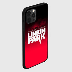 Чехол для iPhone 12 Pro Linkin Park: Minutes to midnight, цвет: 3D-черный — фото 2