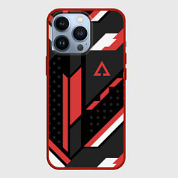 Чехол для iPhone 13 Pro CS:GO Cyrex Pattern, цвет: 3D-красный