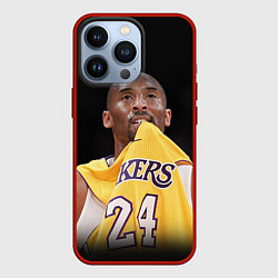 Чехол для iPhone 13 Pro Kobe Bryant, цвет: 3D-красный