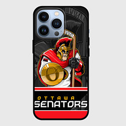 Чехол для iPhone 13 Pro Ottawa Senators, цвет: 3D-черный