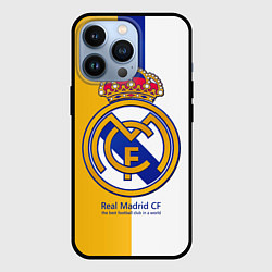 Чехол для iPhone 13 Pro Real Madrid CF, цвет: 3D-черный