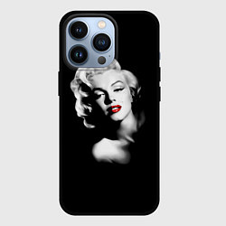Чехол для iPhone 13 Pro Мэрилин Монро, цвет: 3D-черный
