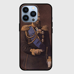 Чехол для iPhone 13 Pro Александр III Миротворец, цвет: 3D-черный
