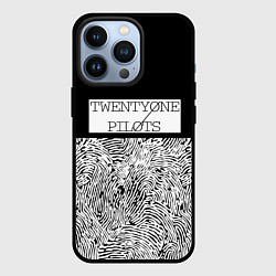 Чехол для iPhone 13 Pro Twenty one pilots: Duo colour, цвет: 3D-черный