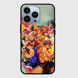 Чехол для iPhone 13 Pro Ван-Пис, цвет: 3D-черный