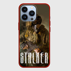 Чехол для iPhone 13 Pro STALKER: Warrior, цвет: 3D-красный