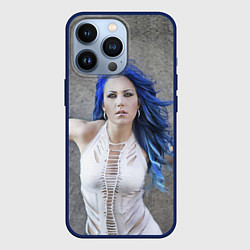 Чехол для iPhone 13 Pro Arch Enemy: Alissa White-Gluz, цвет: 3D-тёмно-синий