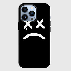 Чехол для iPhone 13 Pro Lil Peep: RIP Smile, цвет: 3D-черный