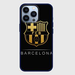 Чехол для iPhone 13 Pro Barcelona Gold Edition, цвет: 3D-тёмно-синий