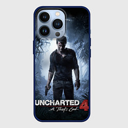 Чехол для iPhone 13 Pro Uncharted 4: A Thief's End, цвет: 3D-тёмно-синий